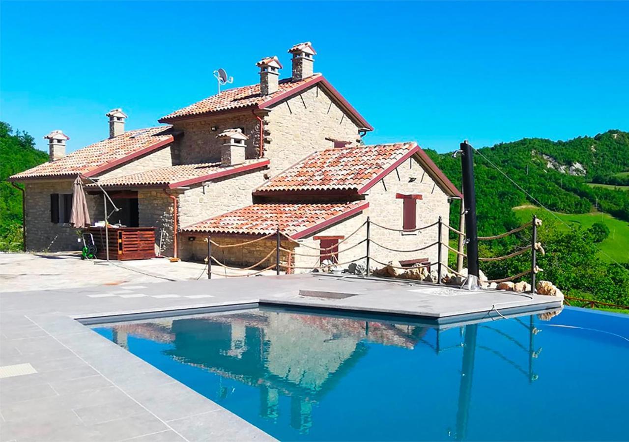Agriturismo Il Cornio Sarsina Exteriör bild